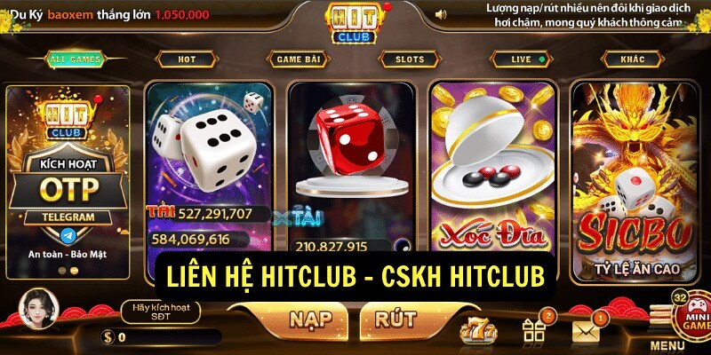 hit club voi nhieu game phong phu va da dang